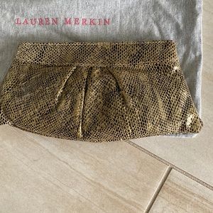 Lauren Merkin Pleated Clutch